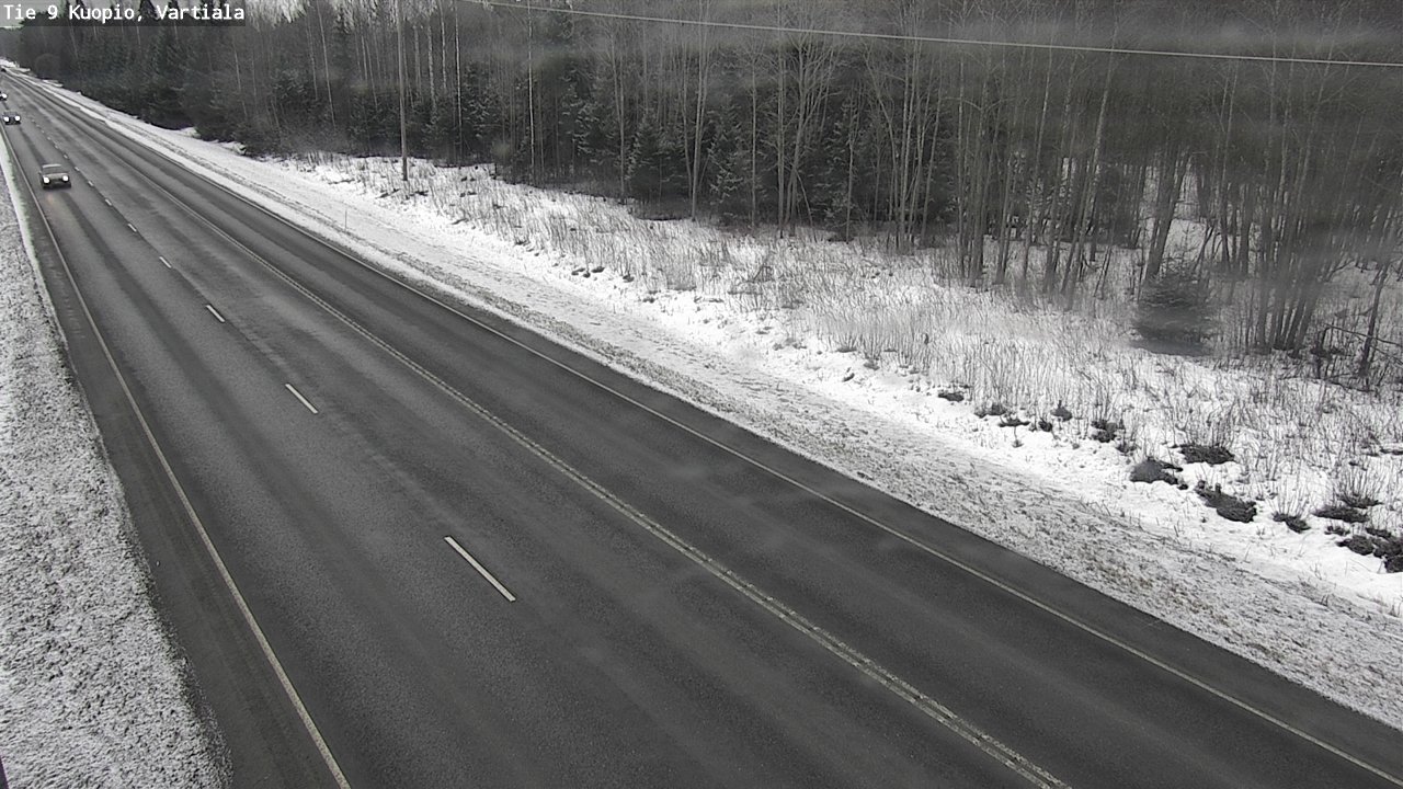 Kelikamerat Kuva Tie 9 Kuopio, Vartiala, Kuopio, Pohjois-Savo