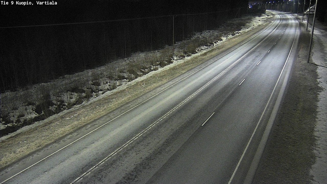 Kelikamerat Kuva Tie 9 Kuopio, Vartiala, Kuopio, Pohjois-Savo