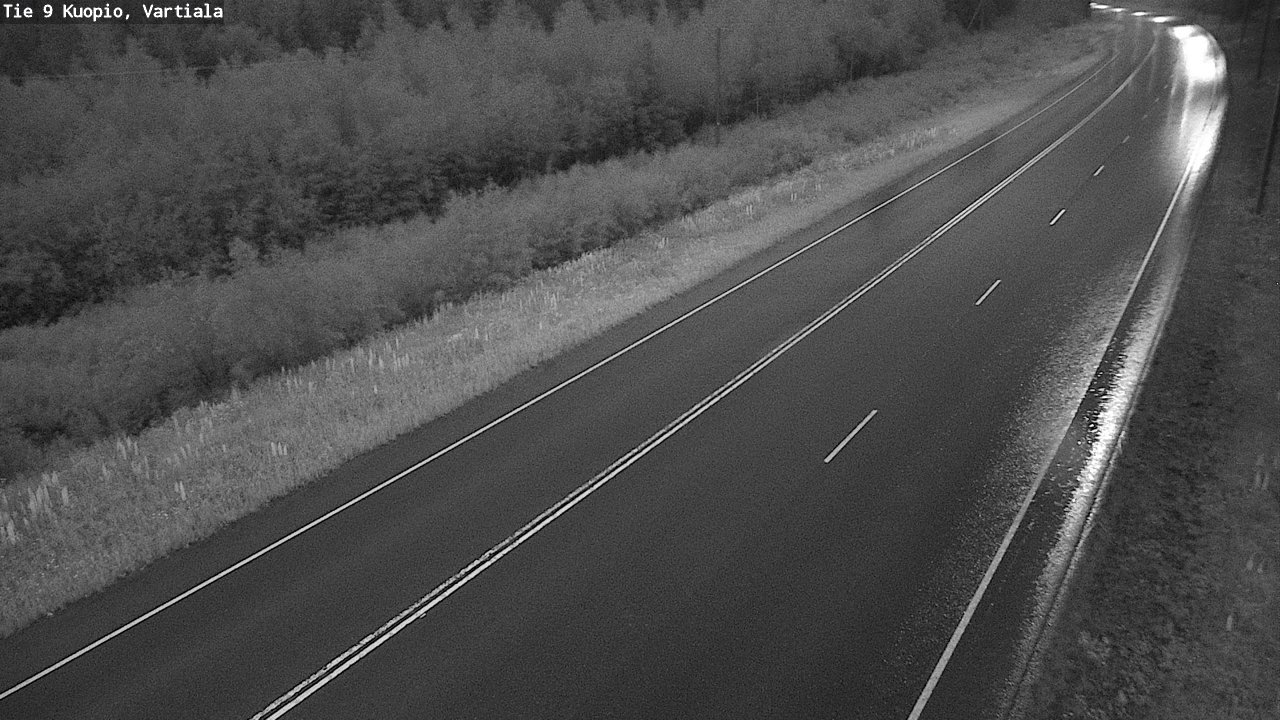 Weather Camera Image Road 9 Kuopio, Vartiala, Kuopio, Pohjois-Savo