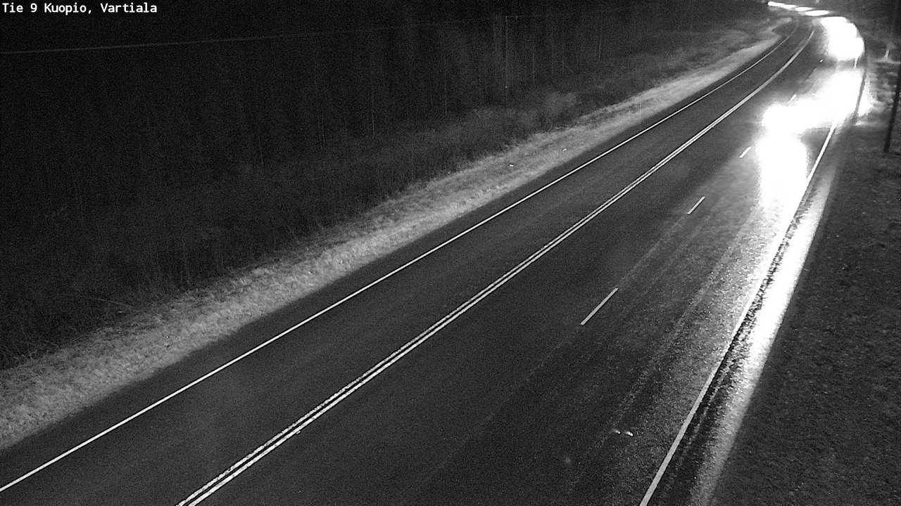 Weather Camera Image Road 9 Kuopio, Vartiala, Kuopio, Pohjois-Savo