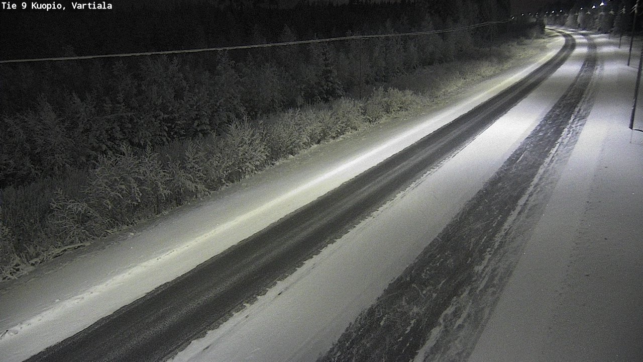 Kelikamerat Kuva Tie 9 Kuopio, Vartiala, Kuopio, Pohjois-Savo