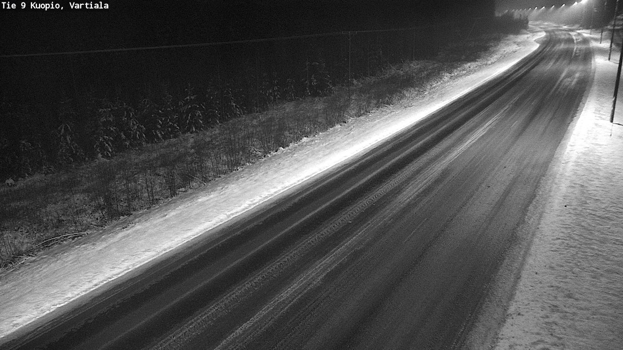 Weather Camera Image Road 9 Kuopio, Vartiala, Kuopio, Pohjois-Savo