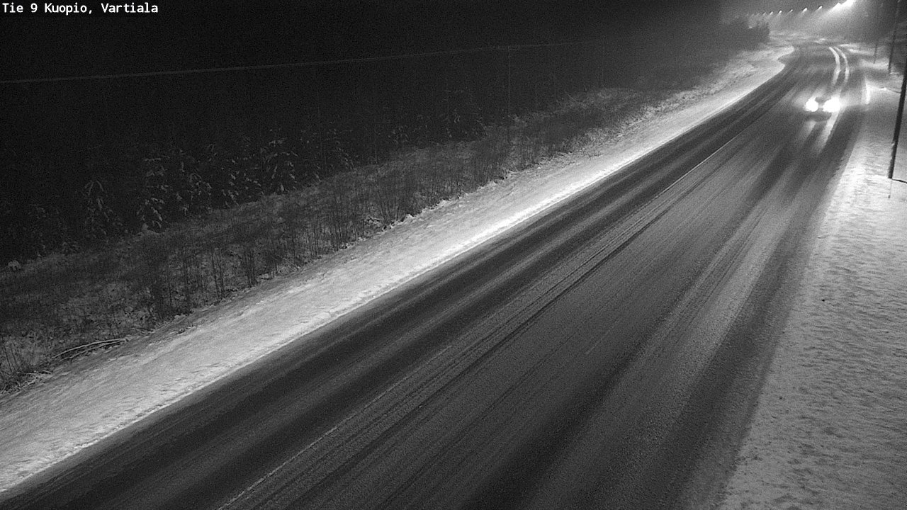 Weather Camera Image Road 9 Kuopio, Vartiala, Kuopio, Pohjois-Savo