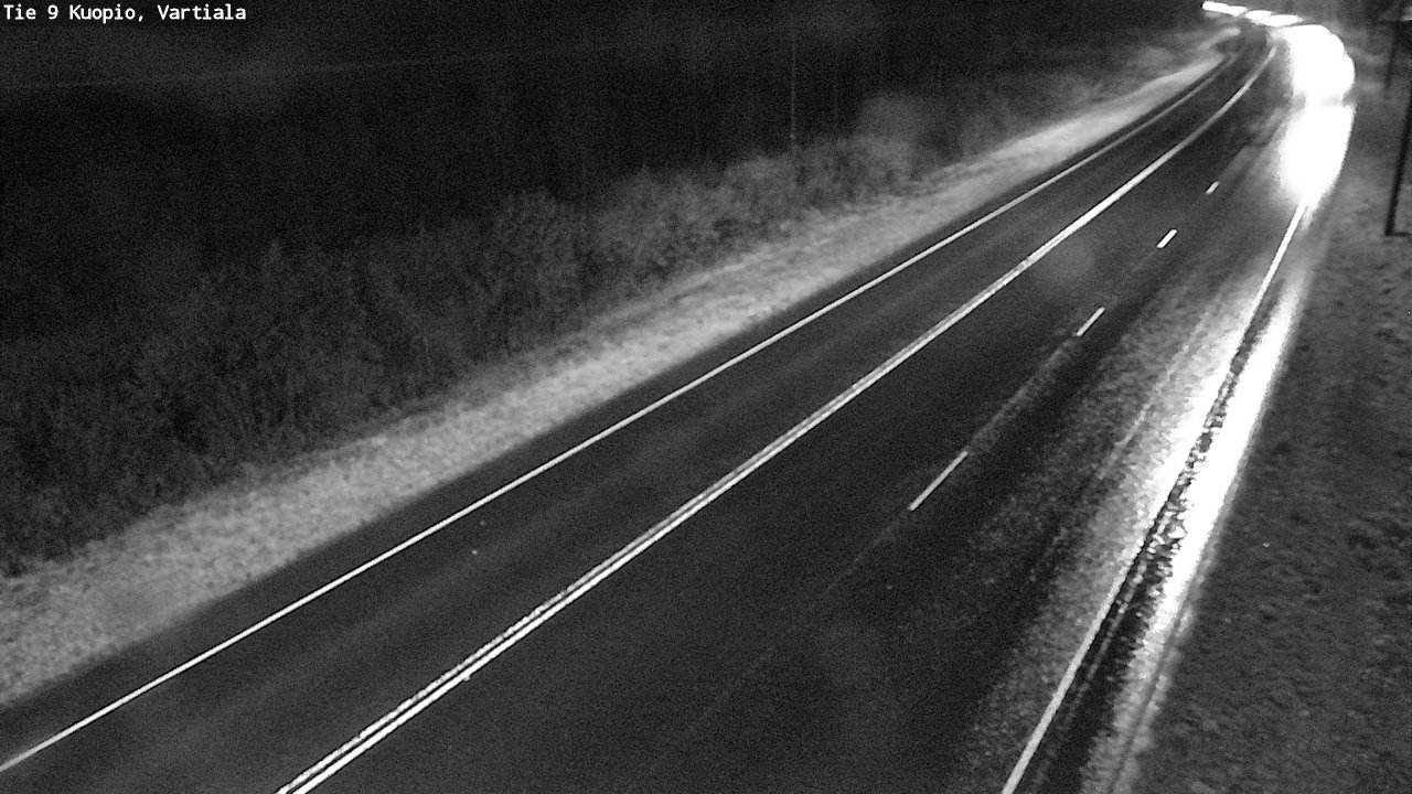Weather Camera Image Road 9 Kuopio, Vartiala, Kuopio, Pohjois-Savo
