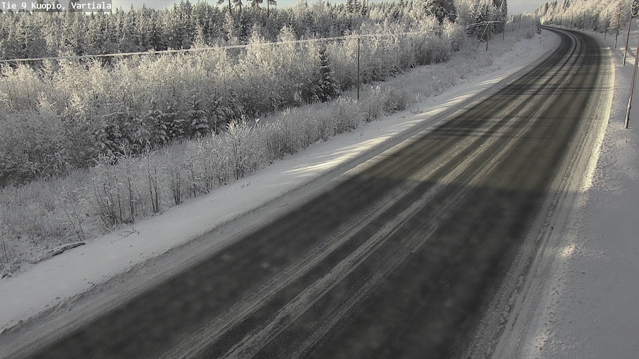 Kelikamerat Kuva Tie 9 Kuopio, Vartiala, Kuopio, Pohjois-Savo