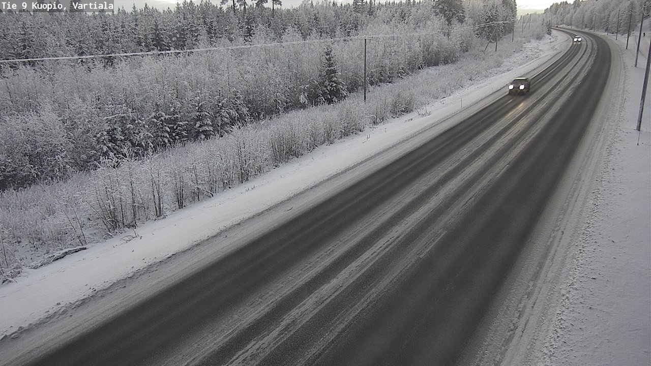 Kelikamerat Kuva Tie 9 Kuopio, Vartiala, Kuopio, Pohjois-Savo