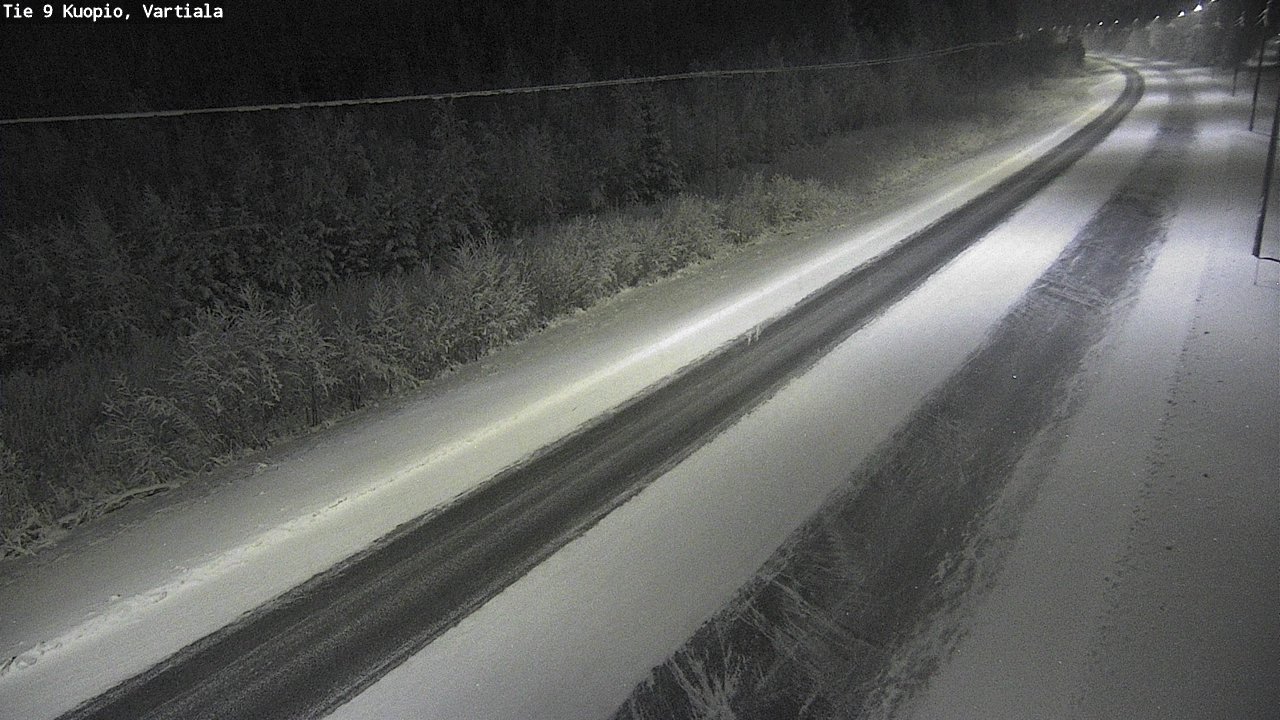 Kelikamerat Kuva Tie 9 Kuopio, Vartiala, Kuopio, Pohjois-Savo