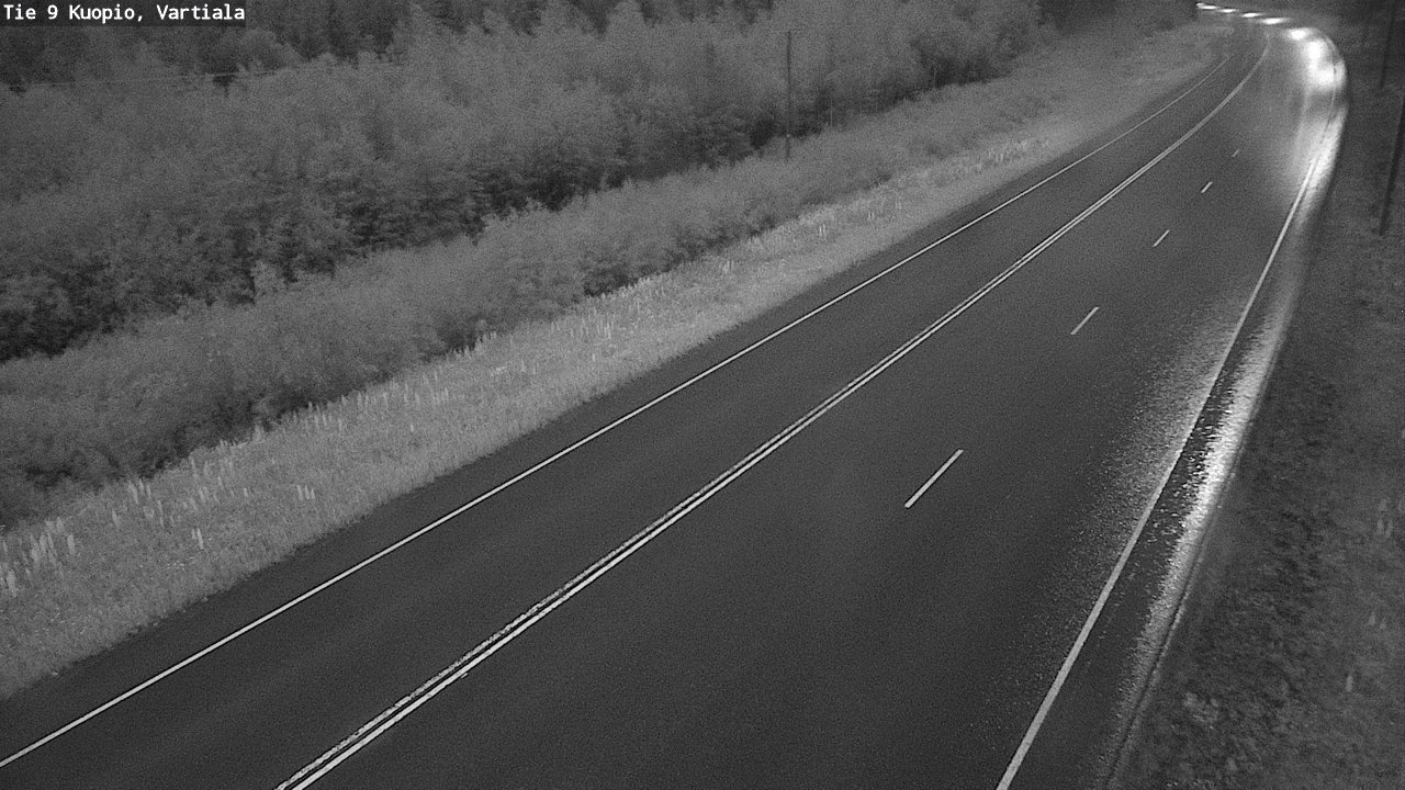 Weather Camera Image Road 9 Kuopio, Vartiala, Kuopio, Pohjois-Savo