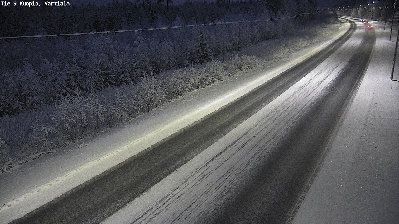 Kelikamerat Kuva Tie 9 Kuopio, Vartiala, Kuopio, Pohjois-Savo