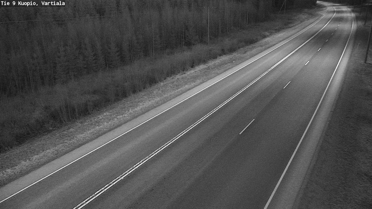 Kelikamerat Kuva Tie 9 Kuopio, Vartiala, Kuopio, Pohjois-Savo