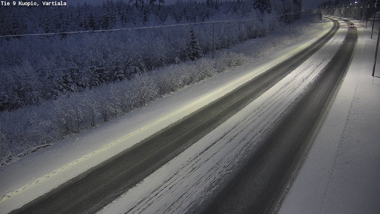 Kelikamerat Kuva Tie 9 Kuopio, Vartiala, Kuopio, Pohjois-Savo