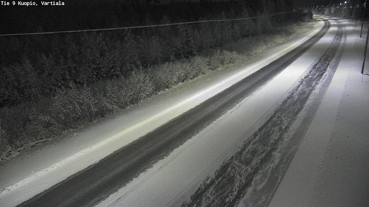 Kelikamerat Kuva Tie 9 Kuopio, Vartiala, Kuopio, Pohjois-Savo