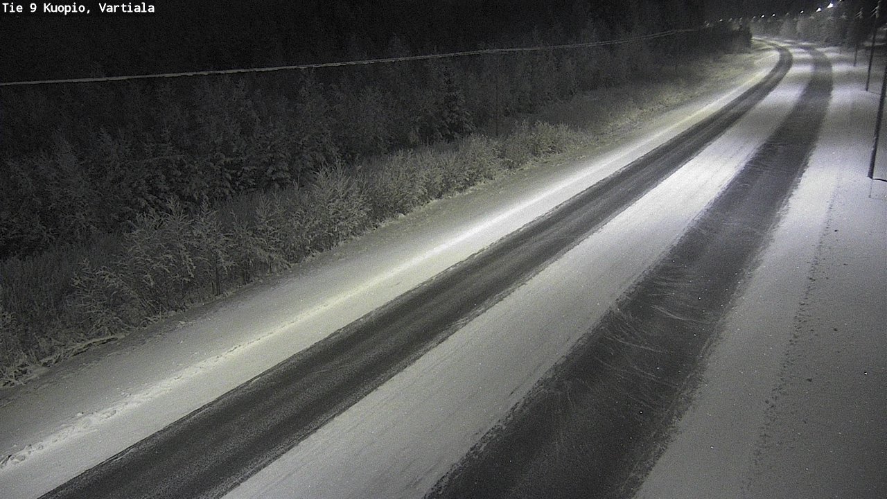 Kelikamerat Kuva Tie 9 Kuopio, Vartiala, Kuopio, Pohjois-Savo