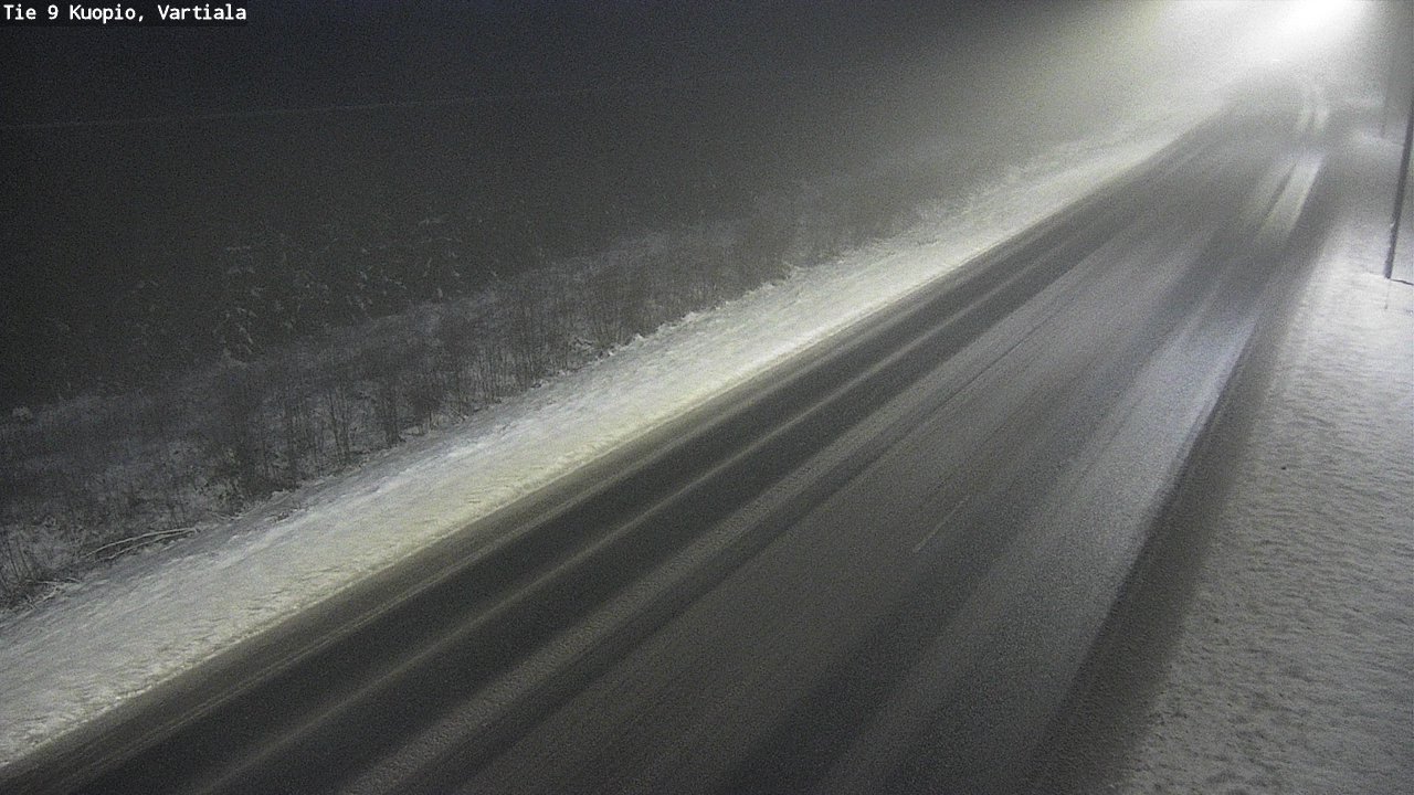 Weather Camera Image Road 9 Kuopio, Vartiala, Kuopio, Pohjois-Savo