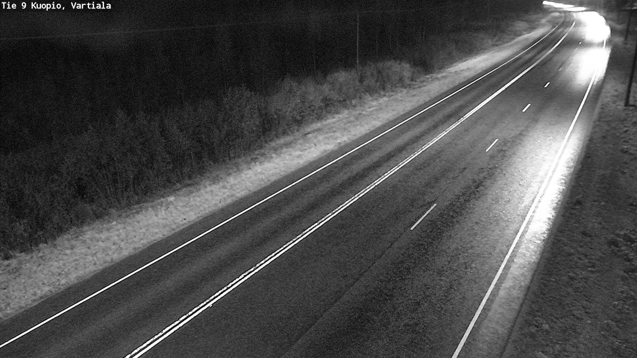Weather Camera Image Road 9 Kuopio, Vartiala, Kuopio, Pohjois-Savo