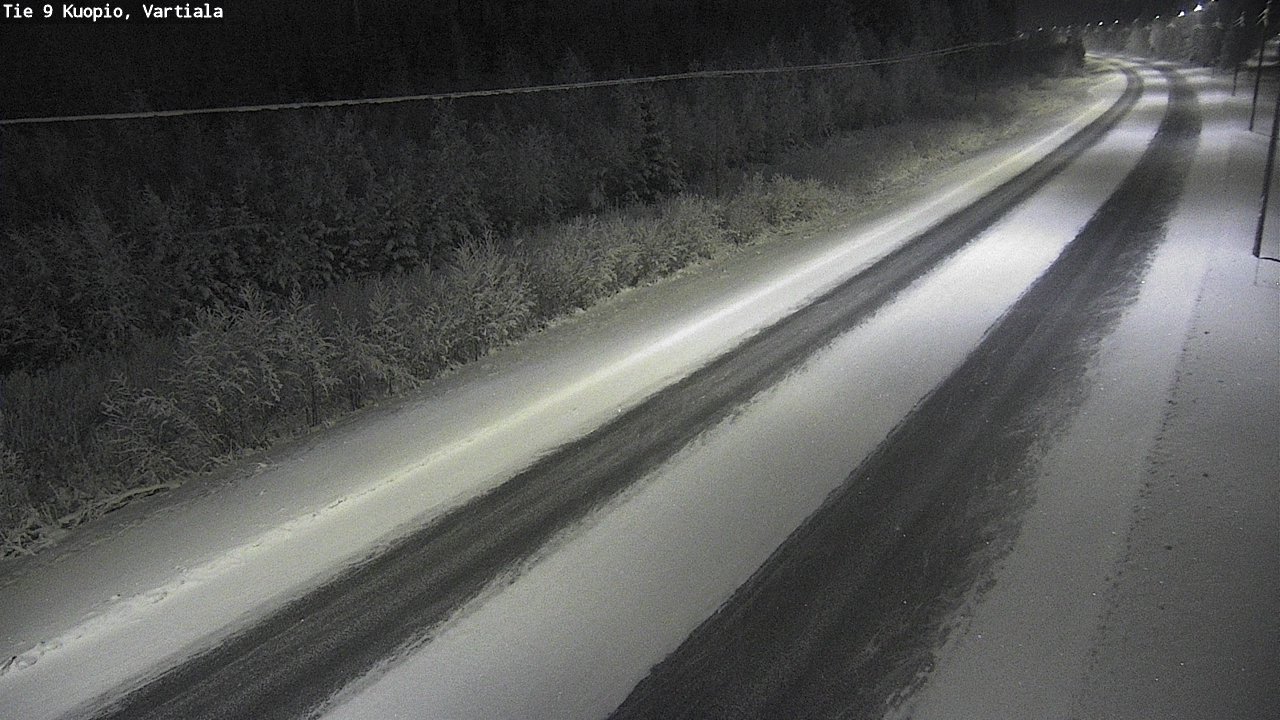 Kelikamerat Kuva Tie 9 Kuopio, Vartiala, Kuopio, Pohjois-Savo