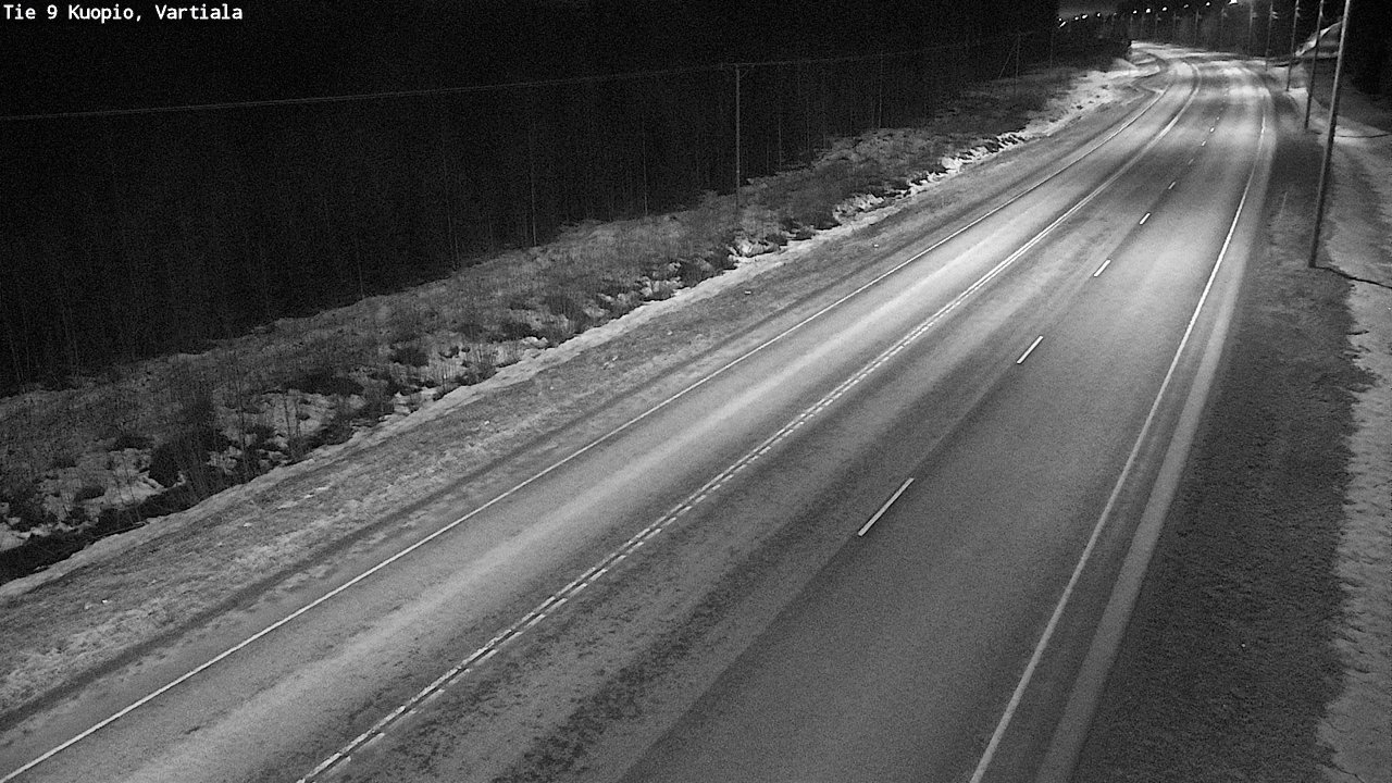 Kelikamerat Kuva Tie 9 Kuopio, Vartiala, Kuopio, Pohjois-Savo