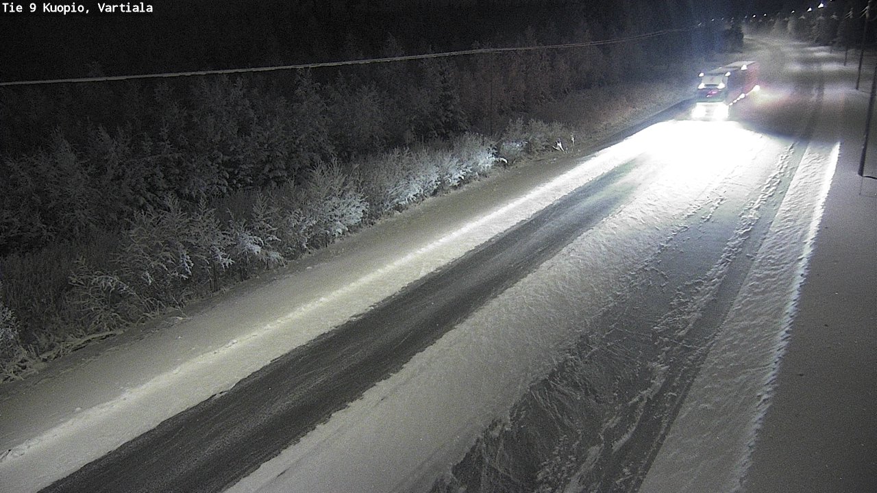 Kelikamerat Kuva Tie 9 Kuopio, Vartiala, Kuopio, Pohjois-Savo