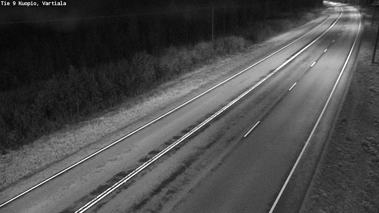Weather Camera Image Road 9 Kuopio, Vartiala, Kuopio, Pohjois-Savo