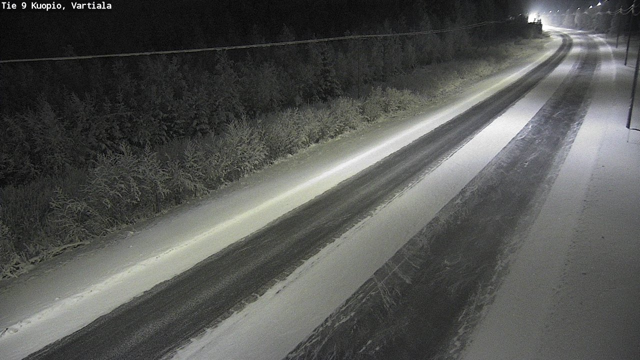 Kelikamerat Kuva Tie 9 Kuopio, Vartiala, Kuopio, Pohjois-Savo