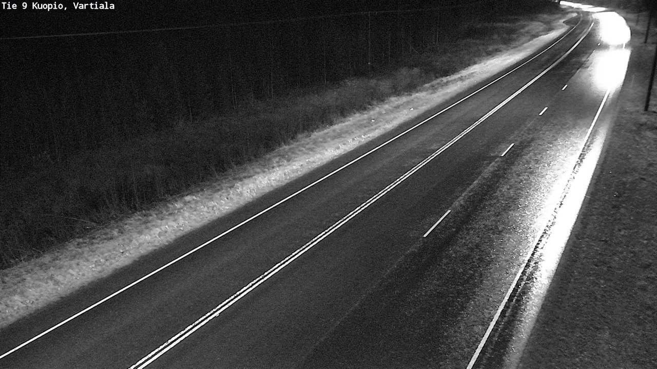 Weather Camera Image Road 9 Kuopio, Vartiala, Kuopio, Pohjois-Savo