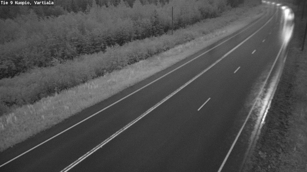 Weather Camera Image Road 9 Kuopio, Vartiala, Kuopio, Pohjois-Savo