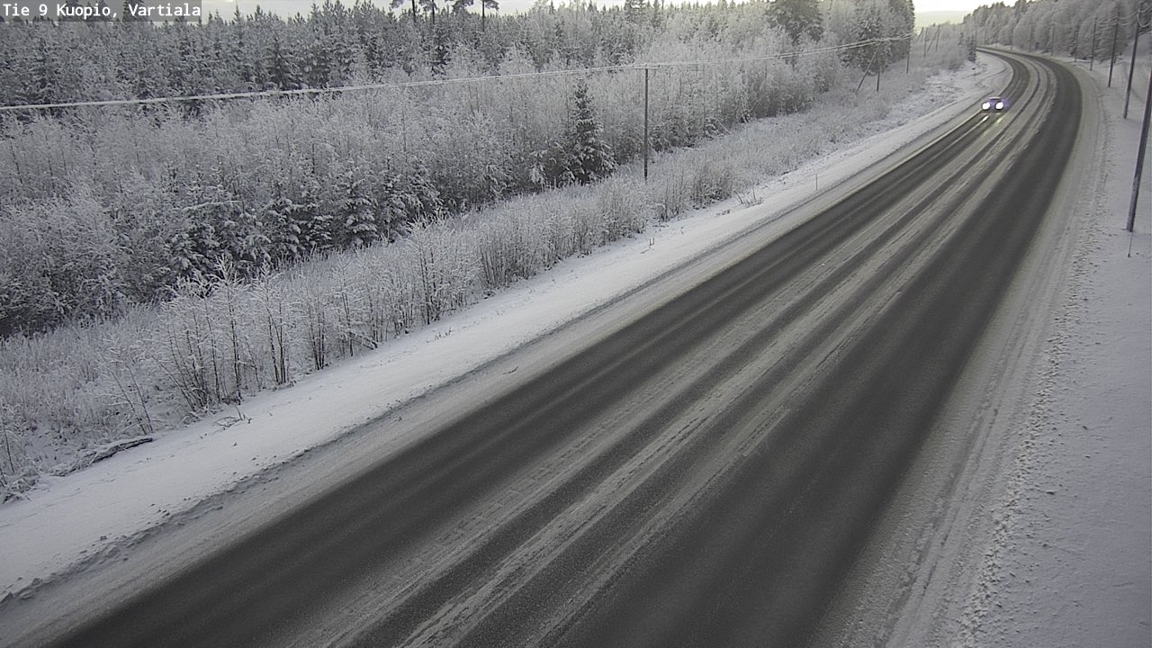 Kelikamerat Kuva Tie 9 Kuopio, Vartiala, Kuopio, Pohjois-Savo