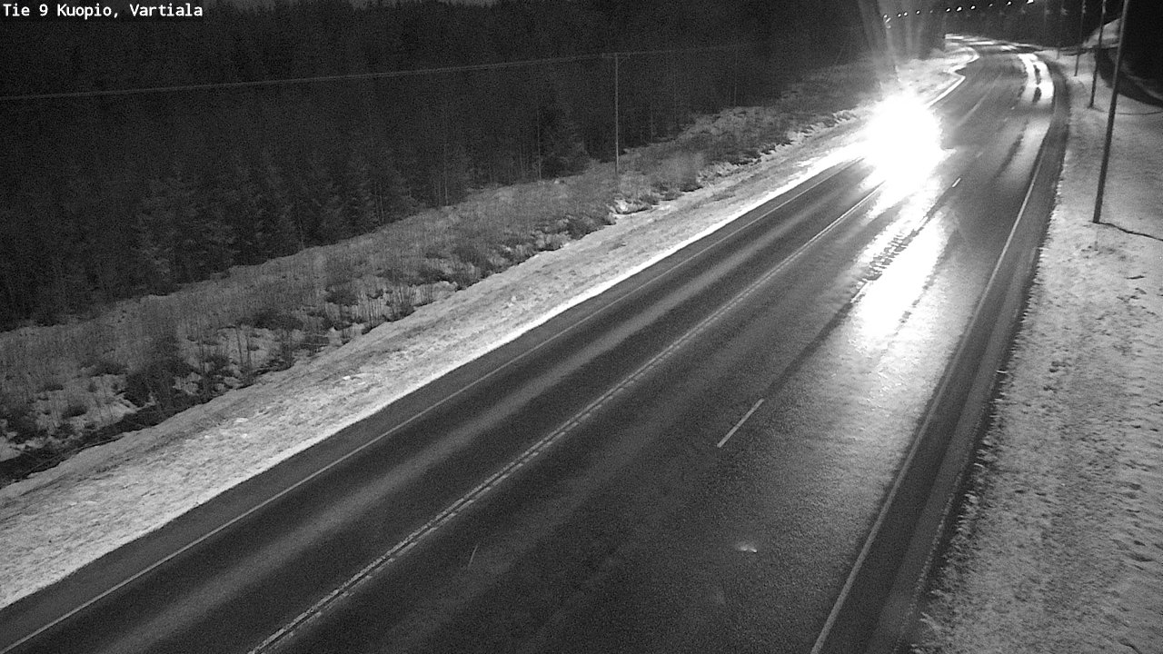 Kelikamerat Kuva Tie 9 Kuopio, Vartiala, Kuopio, Pohjois-Savo