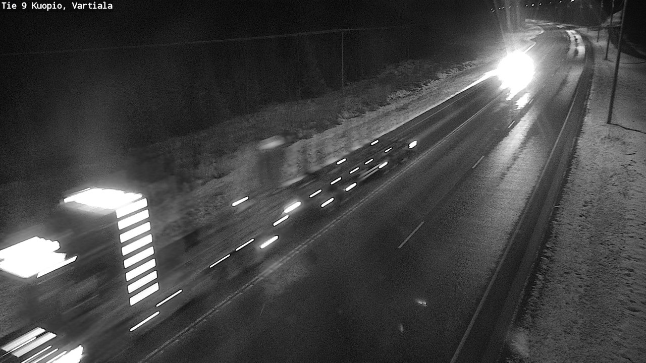 Kelikamerat Kuva Tie 9 Kuopio, Vartiala, Kuopio, Pohjois-Savo