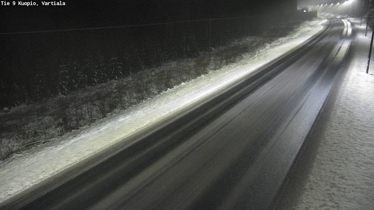 Weather Camera Image Road 9 Kuopio, Vartiala, Kuopio, Pohjois-Savo