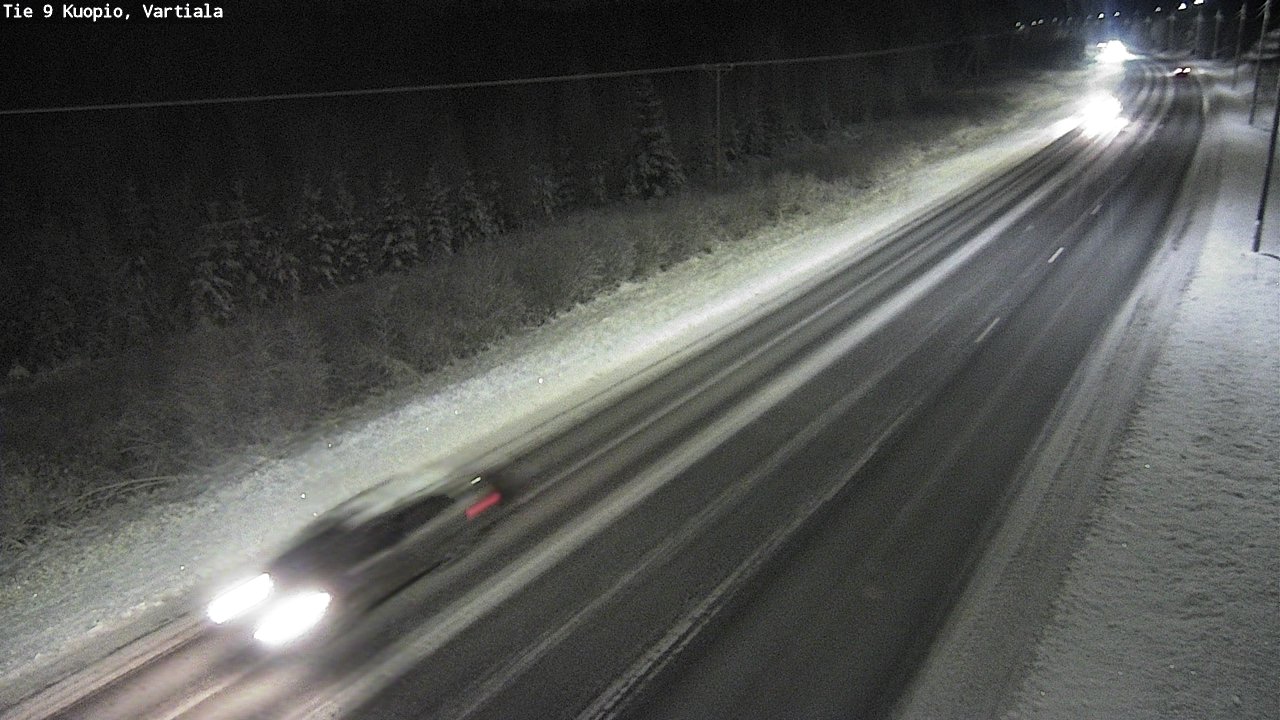 Kelikamerat Kuva Tie 9 Kuopio, Vartiala, Kuopio, Pohjois-Savo