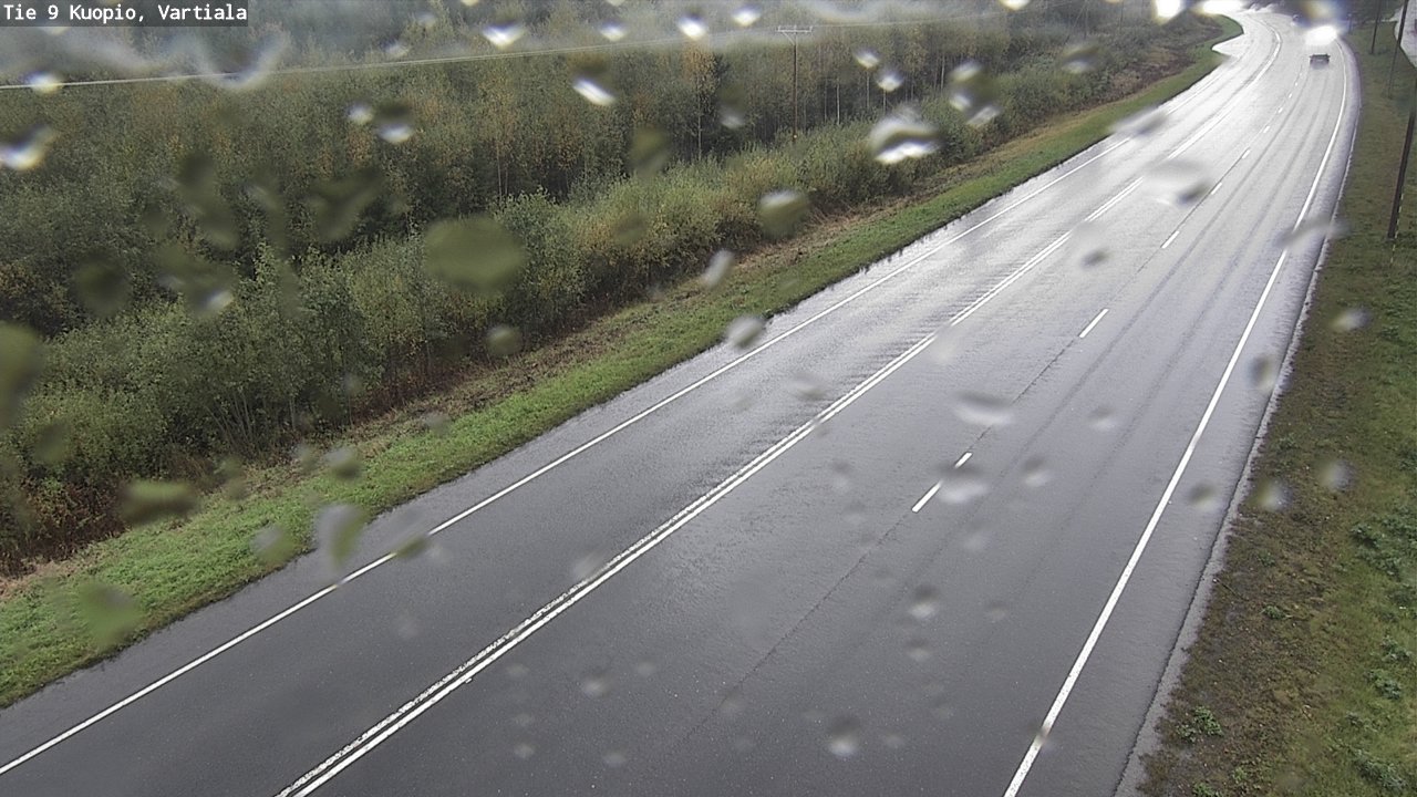 Weather Camera Image Road 9 Kuopio, Vartiala, Kuopio, Pohjois-Savo
