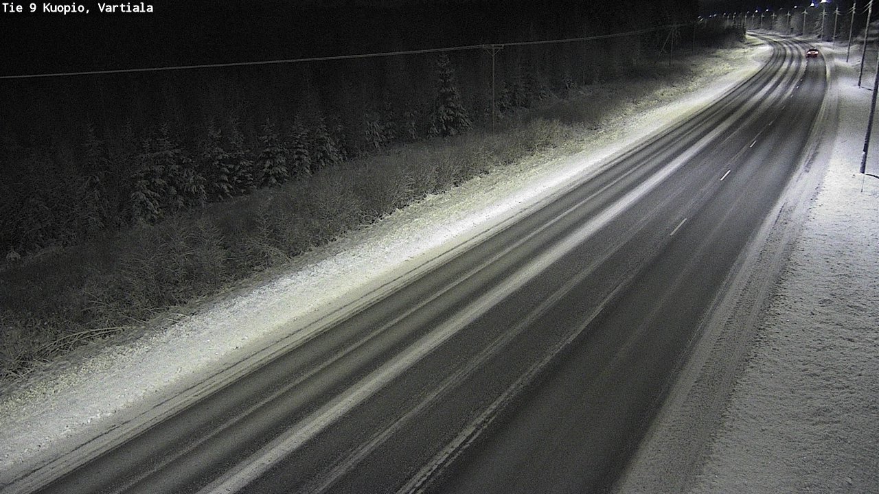 Kelikamerat Kuva Tie 9 Kuopio, Vartiala, Kuopio, Pohjois-Savo