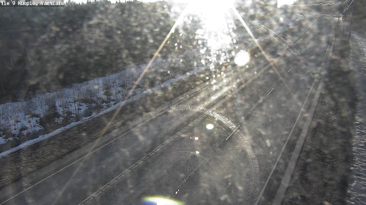 Kelikamerat Kuva Tie 9 Kuopio, Vartiala, Kuopio, Pohjois-Savo