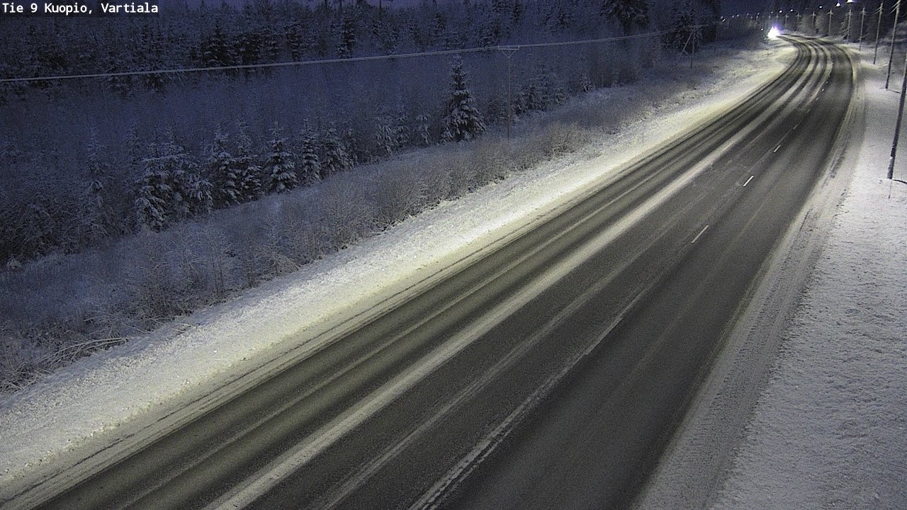 Kelikamerat Kuva Tie 9 Kuopio, Vartiala, Kuopio, Pohjois-Savo