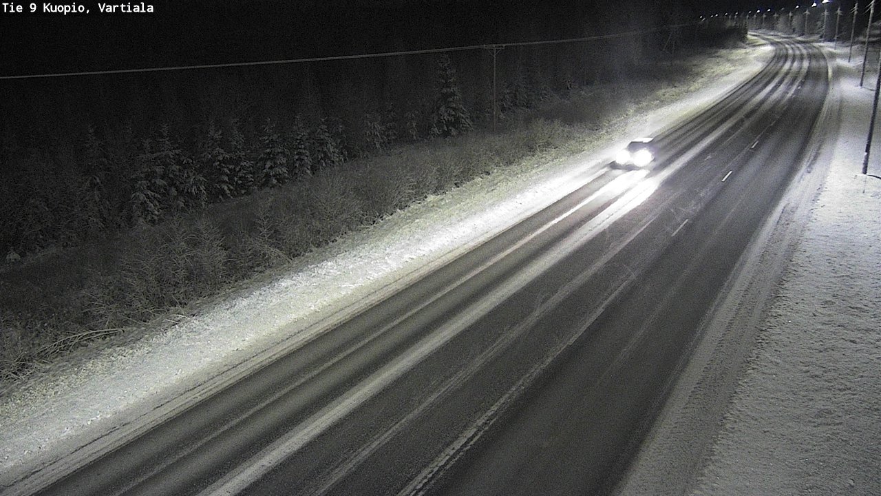 Kelikamerat Kuva Tie 9 Kuopio, Vartiala, Kuopio, Pohjois-Savo