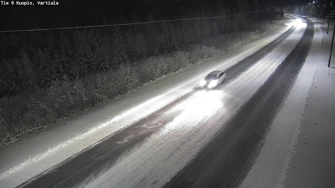 Kelikamerat Kuva Tie 9 Kuopio, Vartiala, Kuopio, Pohjois-Savo