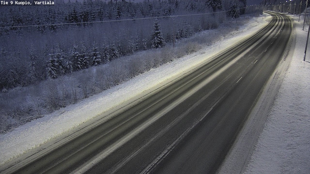 Kelikamerat Kuva Tie 9 Kuopio, Vartiala, Kuopio, Pohjois-Savo
