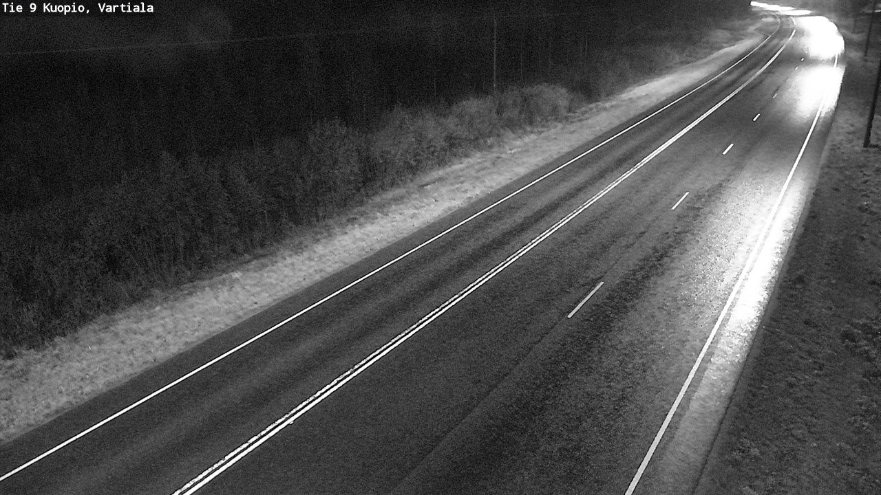 Weather Camera Image Road 9 Kuopio, Vartiala, Kuopio, Pohjois-Savo