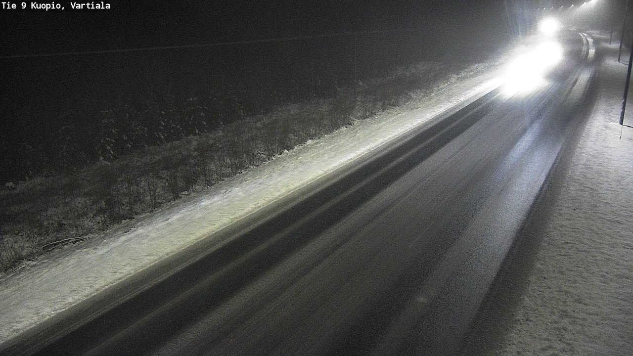 Weather Camera Image Road 9 Kuopio, Vartiala, Kuopio, Pohjois-Savo