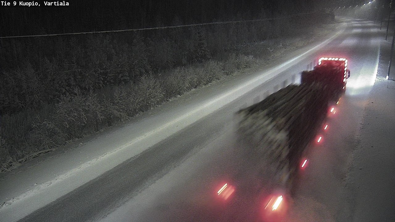 Kelikamerat Kuva Tie 9 Kuopio, Vartiala, Kuopio, Pohjois-Savo