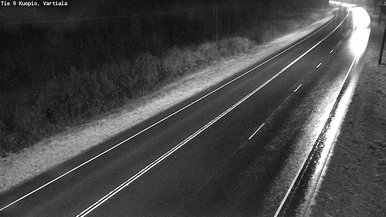 Weather Camera Image Road 9 Kuopio, Vartiala, Kuopio, Pohjois-Savo