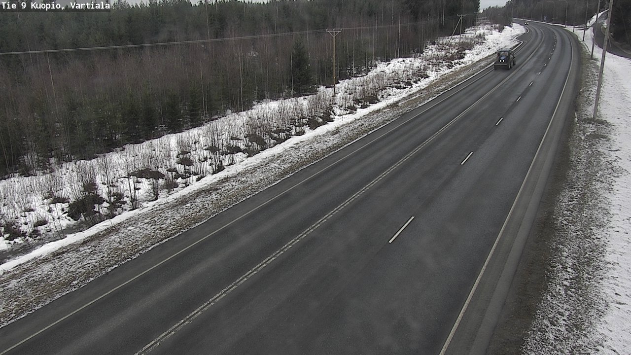 Kelikamerat Kuva Tie 9 Kuopio, Vartiala, Kuopio, Pohjois-Savo