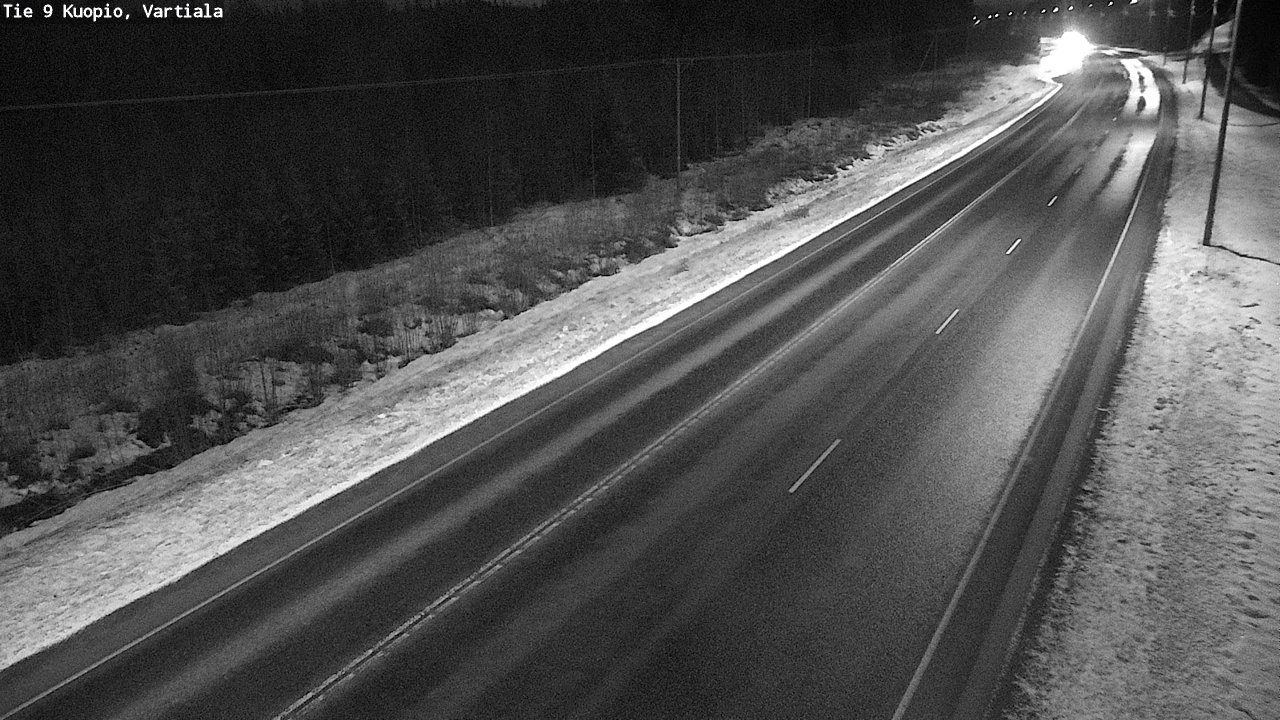 Kelikamerat Kuva Tie 9 Kuopio, Vartiala, Kuopio, Pohjois-Savo