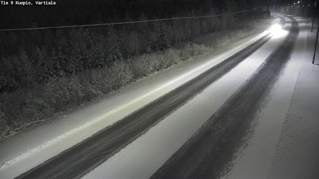 Kelikamerat Kuva Tie 9 Kuopio, Vartiala, Kuopio, Pohjois-Savo