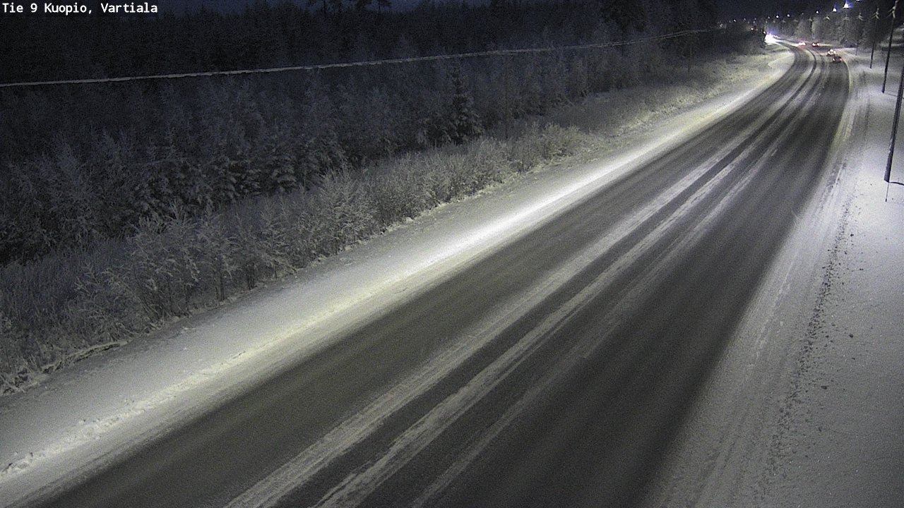 Kelikamerat Kuva Tie 9 Kuopio, Vartiala, Kuopio, Pohjois-Savo