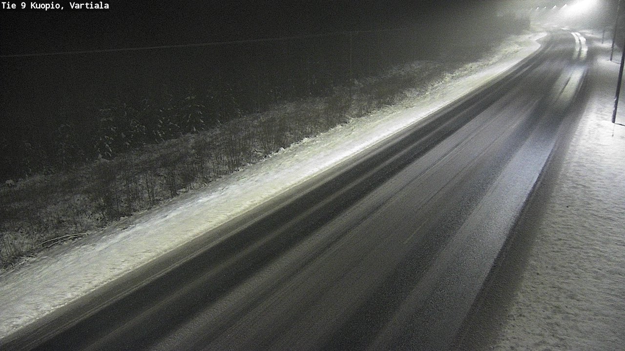 Weather Camera Image Road 9 Kuopio, Vartiala, Kuopio, Pohjois-Savo