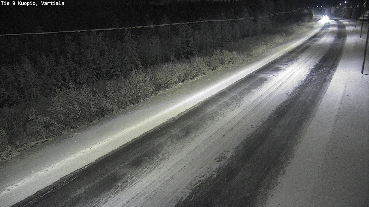 Kelikamerat Kuva Tie 9 Kuopio, Vartiala, Kuopio, Pohjois-Savo