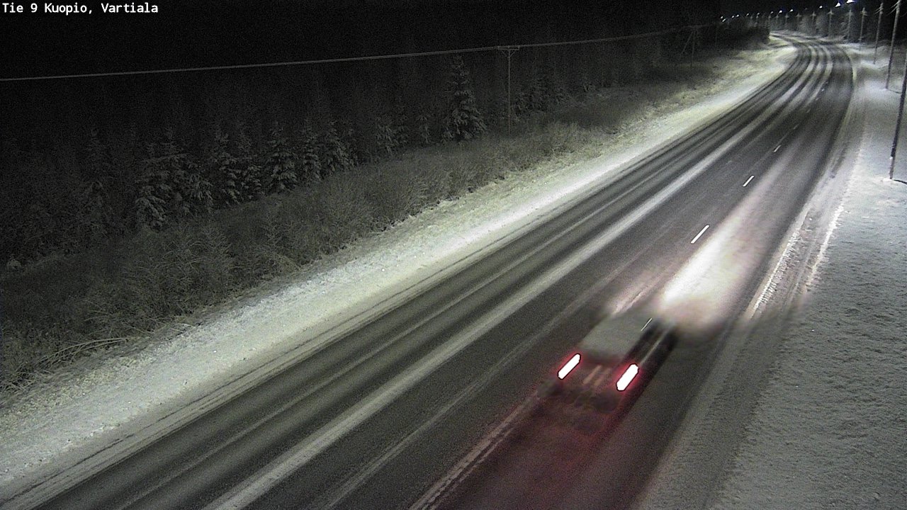 Kelikamerat Kuva Tie 9 Kuopio, Vartiala, Kuopio, Pohjois-Savo