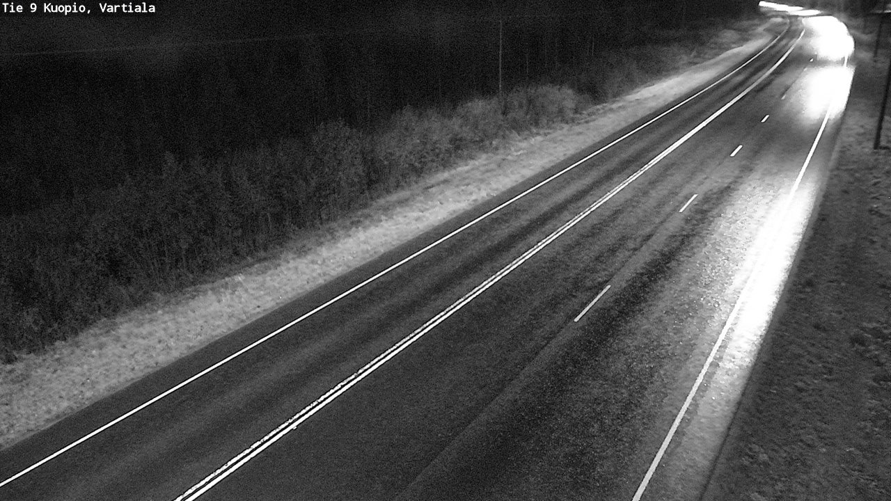Weather Camera Image Road 9 Kuopio, Vartiala, Kuopio, Pohjois-Savo